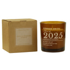 Personalised Amber Glass Vanilla Candle Jar | Graduation Keepsake Gift