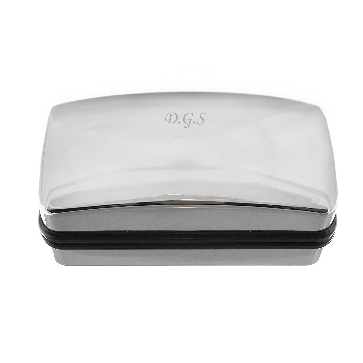 Personalised Silver Cufflink Box | Engraved Keepsake Gift for Weddings, Birthdays & Father’s Day - Artfully Curated Creations and identify whats in the image