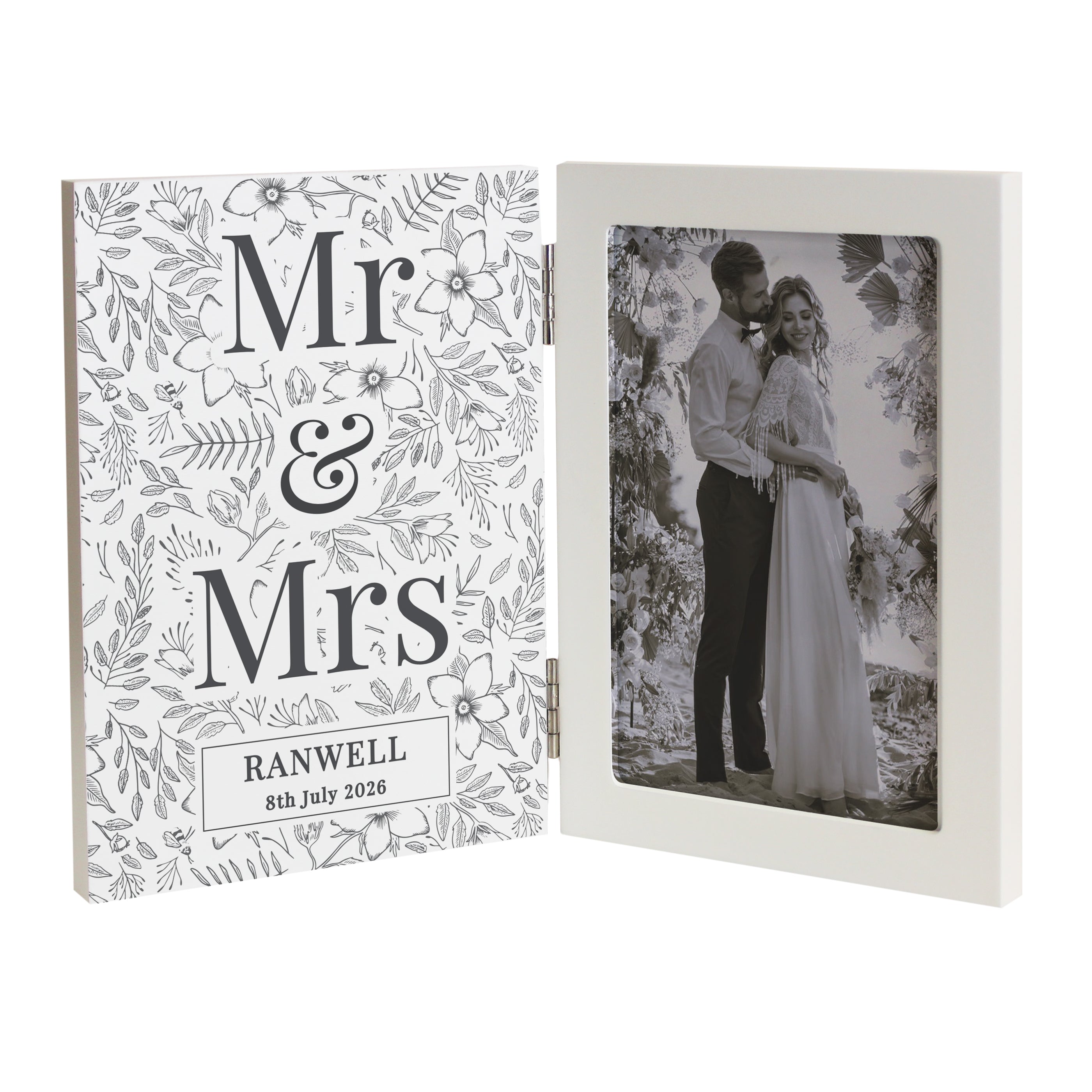 Personalised Wedding Photo Frame | A Stunning Keepsake for Couples