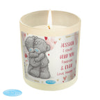 Personalised Vanilla Scented Candle | Custom 6 Line Message Gift