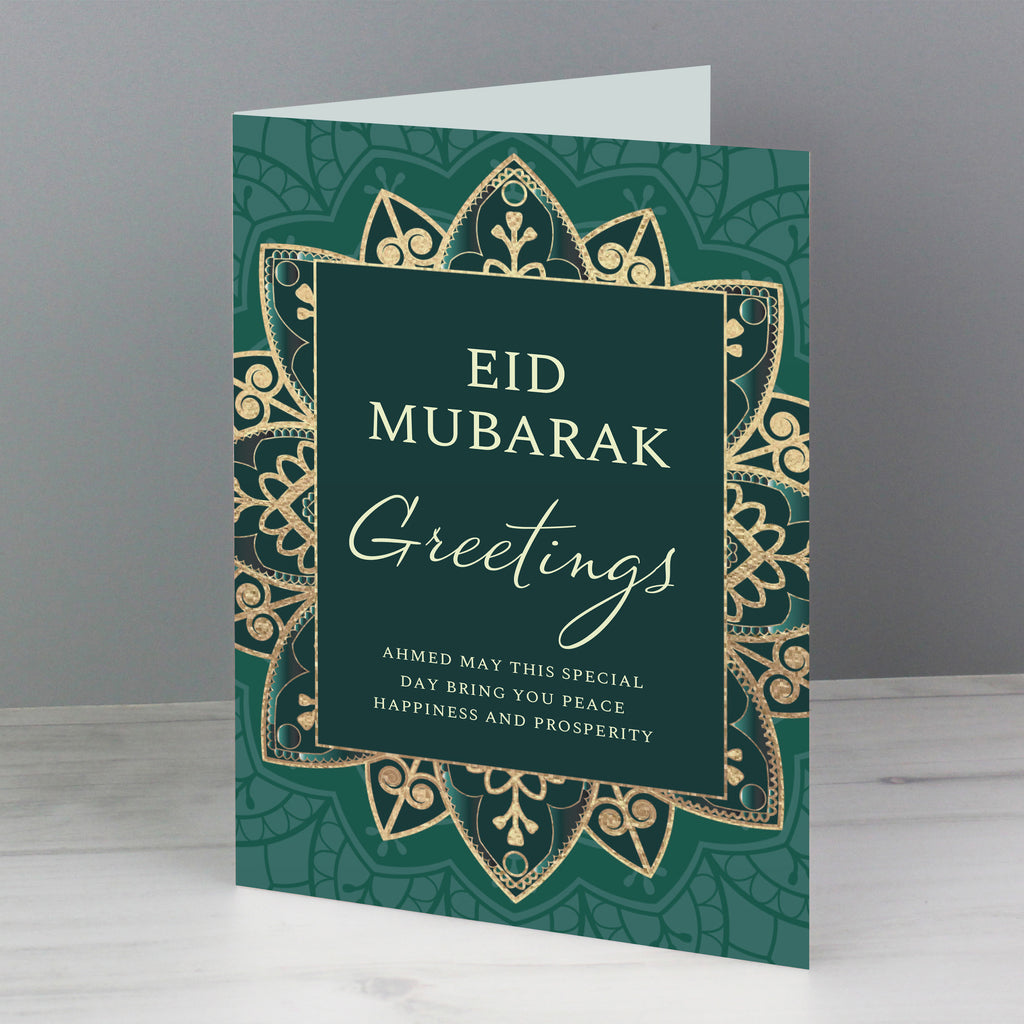 Personalised Eid Greeting Card | A Beautiful Way to Celebrate the End of Ramadan