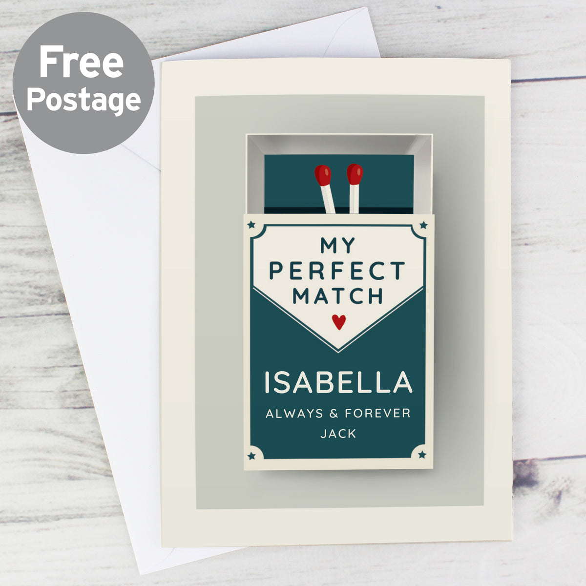 Personalised “My Perfect Match” Valentine’s Card | A Cute & Thoughtful Keepsake - Artfully Curated Creations and identify whats in the image