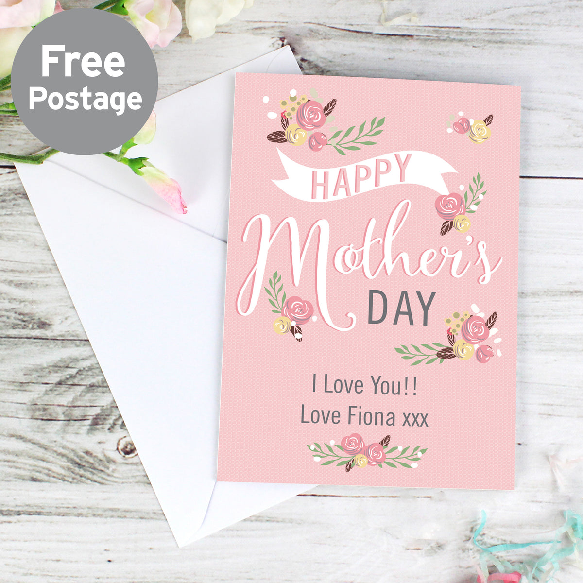 Personalised Mother’s Day Card | A Lovely Way to Celebrate Mum - Artfully Curated Creations and identify whats in the image