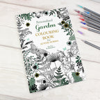 Personalised Gardening Zen Colouring Book | Relaxing Mindful Meditation Gift for Adults