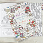 Personalised Baking Zen Colouring Book | Relaxing Mindful Meditation Gift for Adults | Fun Creative Gift for Baking Enthusiasts & Cake Lovers