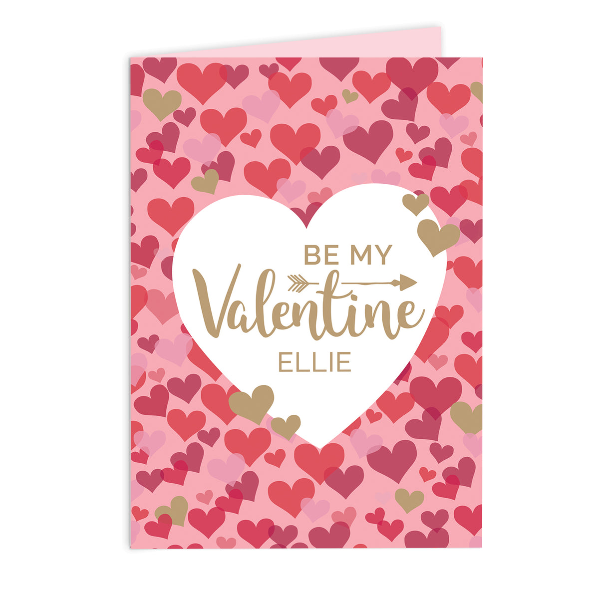 Personalised “Be My Valentine” Confetti Hearts Card | A Gorgeous Gift for Someone Special - Artfully Curated Creations and identify whats in the image