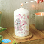 Me to You ‘MUM’ Personalised Pillar Candle | A Heartfelt Gift For Mum