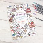 Personalised Baking Zen Colouring Book | Relaxing Mindful Meditation Gift for Adults | Fun Creative Gift for Baking Enthusiasts & Cake Lovers