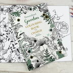 Personalised Gardening Zen Colouring Book | Relaxing Mindful Meditation Gift for Adults