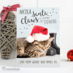 Personalised Rachael Hale “Santa Claws” Christmas Cat Card | The Purrfect Festive Surprise