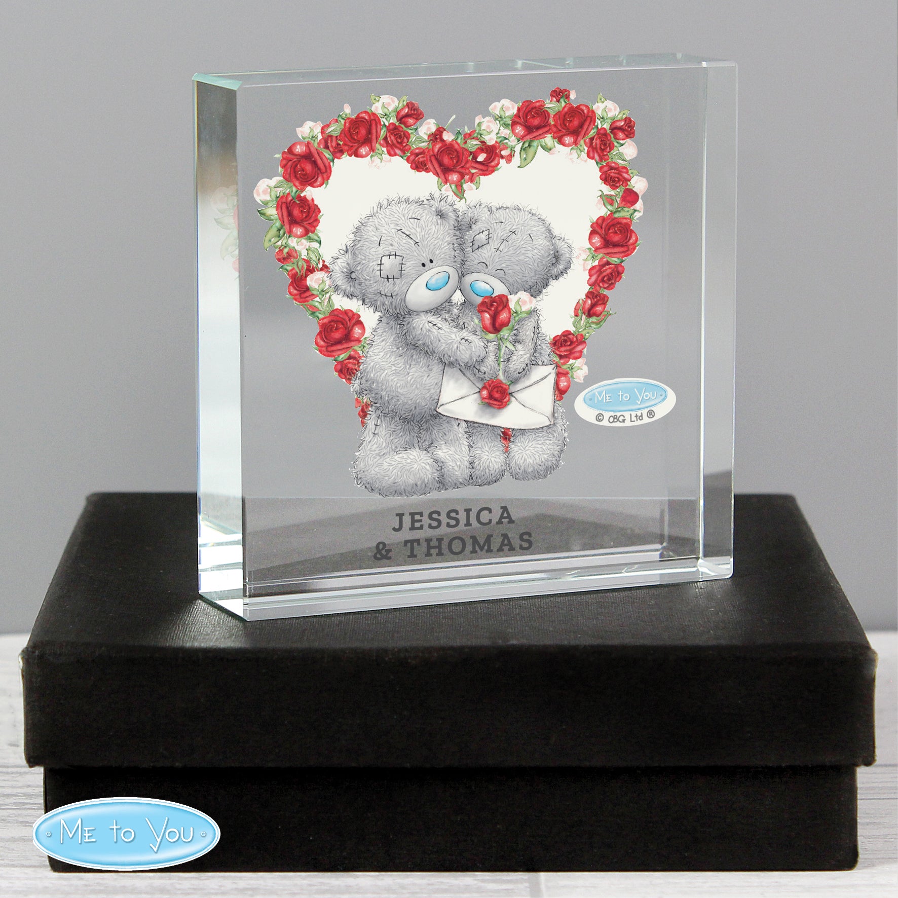 Personalised Me to You Valentine’s Crystal Token | A Beautiful Way to Say “I Love You”