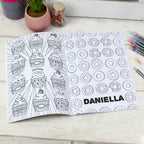Personalised Baking Zen Colouring Book | Relaxing Mindful Meditation Gift for Adults | Fun Creative Gift for Baking Enthusiasts & Cake Lovers
