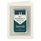 Personalised “My Perfect Match” Valentine’s Card | A Cute & Thoughtful Keepsake