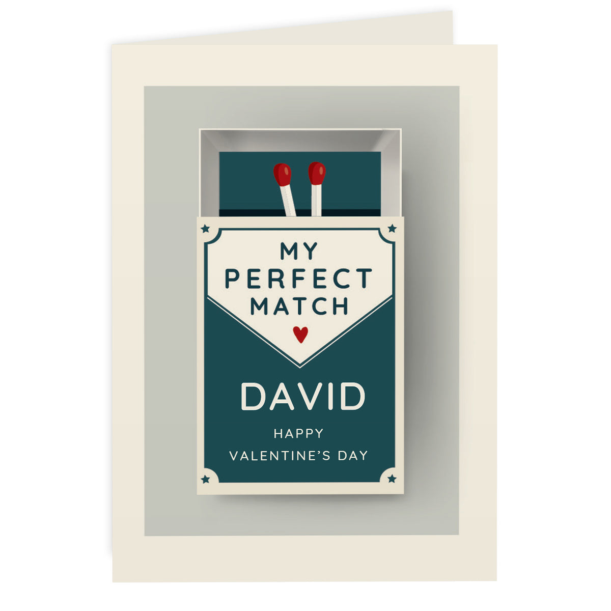 Personalised “My Perfect Match” Valentine’s Card | A Cute & Thoughtful Keepsake - Artfully Curated Creations and identify whats in the image