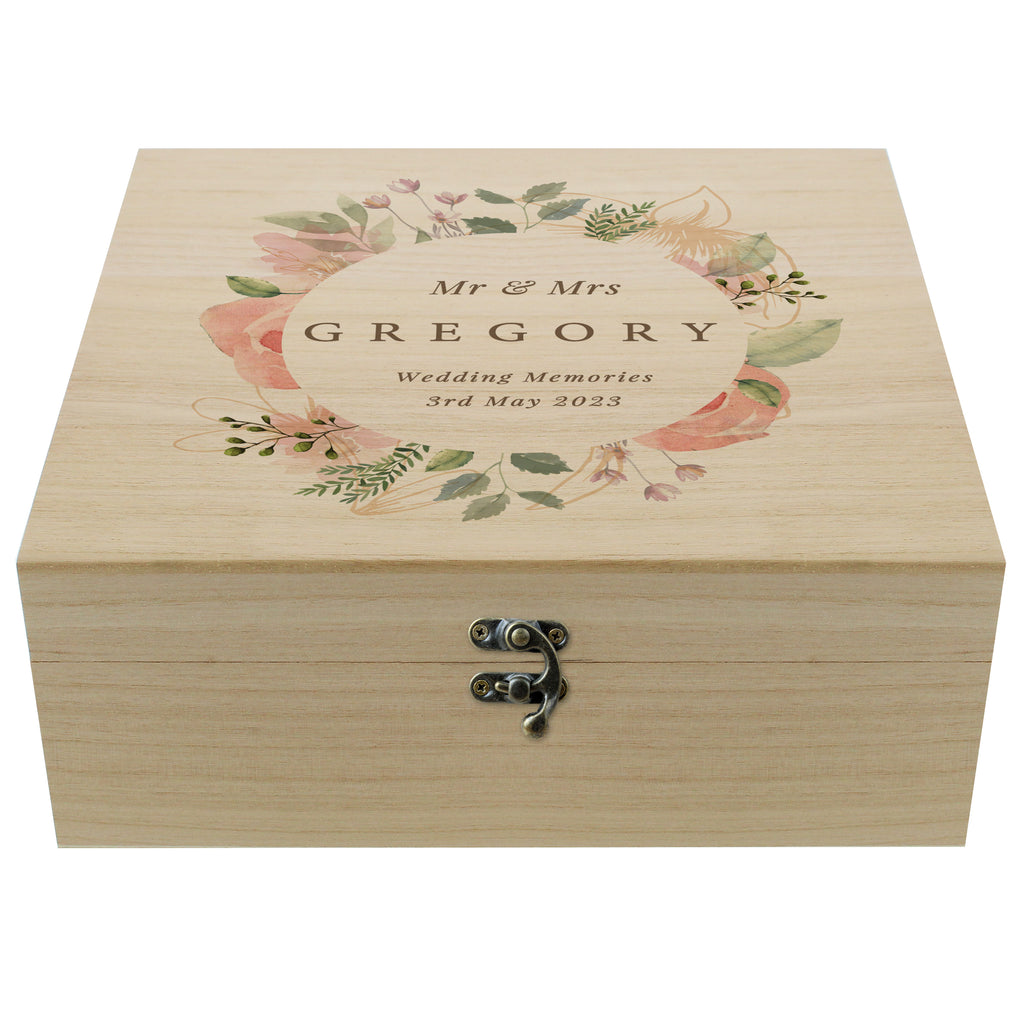 Personalised Wooden Keepsake Box | A Beautiful Place to Store Treasured Memories