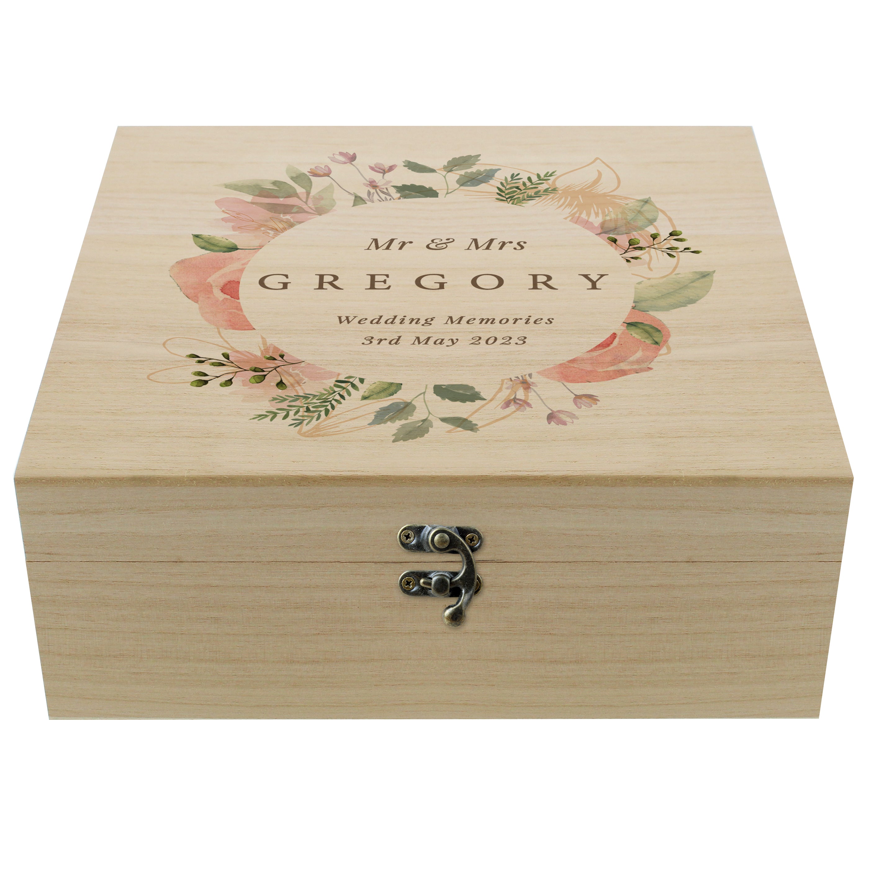 Personalised Wooden Keepsake Box | A Beautiful Place to Store Treasured Memories