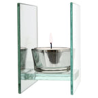 Personalised ‘Floral Bouquet’ Reflective Glass Tea Light Holder | A Stylish Gift for Her