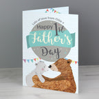 Personalised Daddy Bear 1st Father’s Day Card | A Sweet Keepsake for His First Big Day