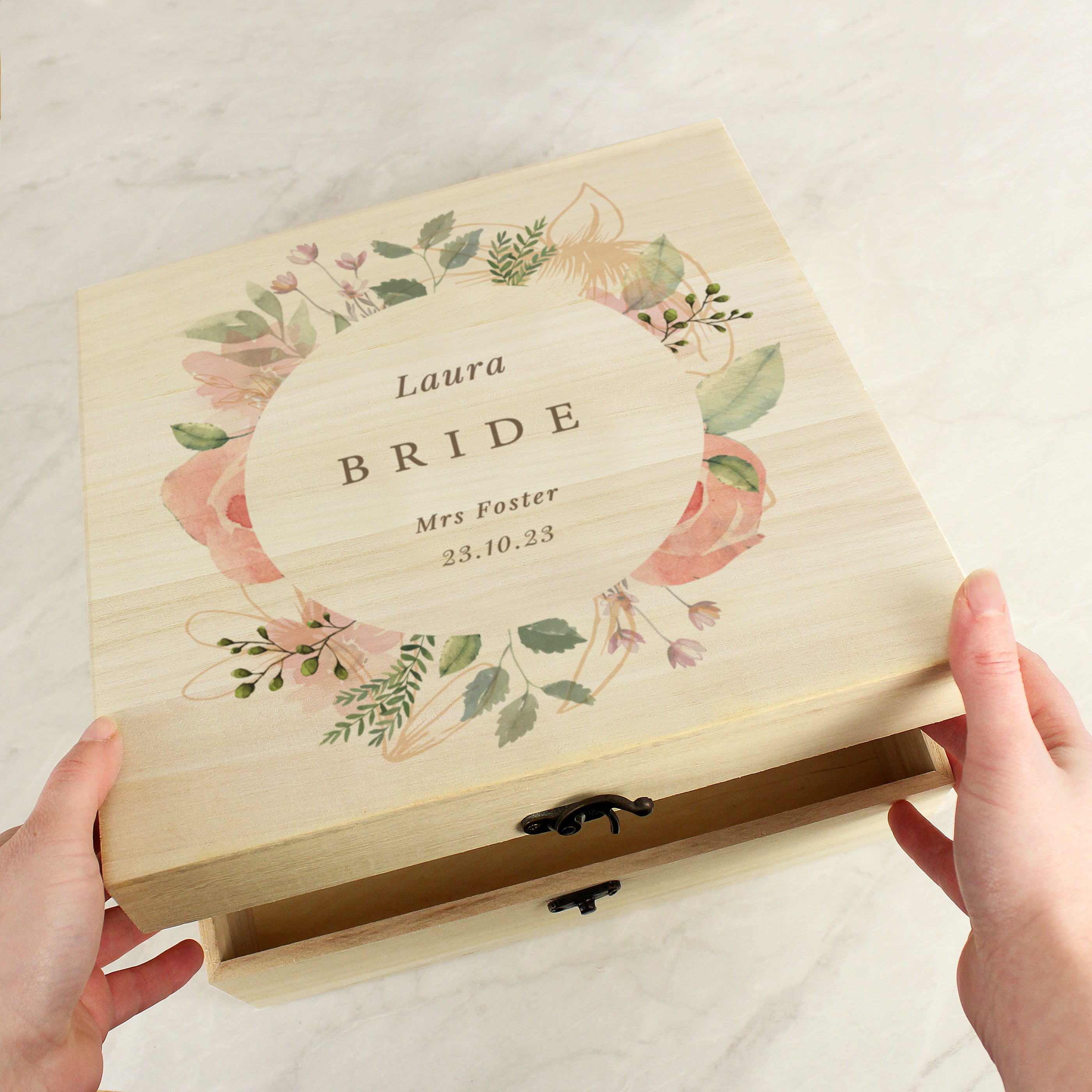 Personalised Wooden Keepsake Box | A Beautiful Place to Store Treasured Memories