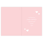 Personalised “Be My Valentine” Confetti Hearts Card | A Gorgeous Gift for Someone Special