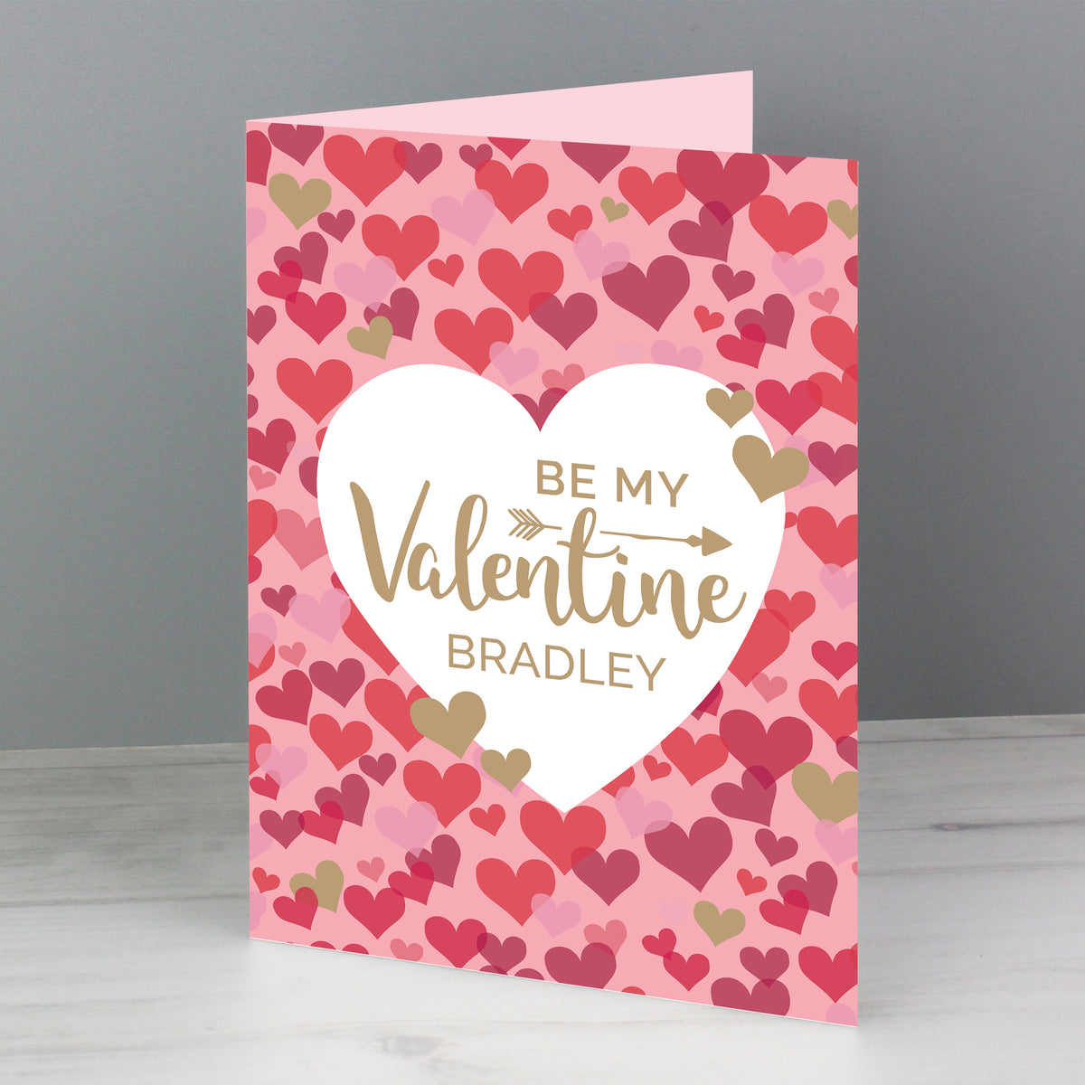 Personalised “Be My Valentine” Confetti Hearts Card | A Gorgeous Gift for Someone Special - Artfully Curated Creations and identify whats in the image