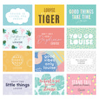 Personalised Fun Quotes Desk Calendar | A Bright & Cheerful Gift for Any Space