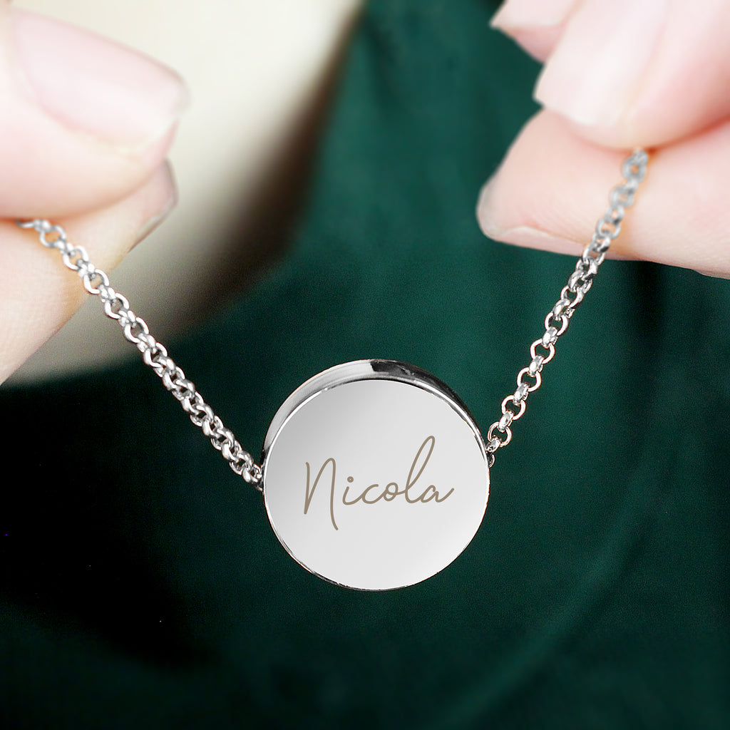 Personalised Graduation Necklace | Engraved Sentiment Card & Gift Box Keepsake