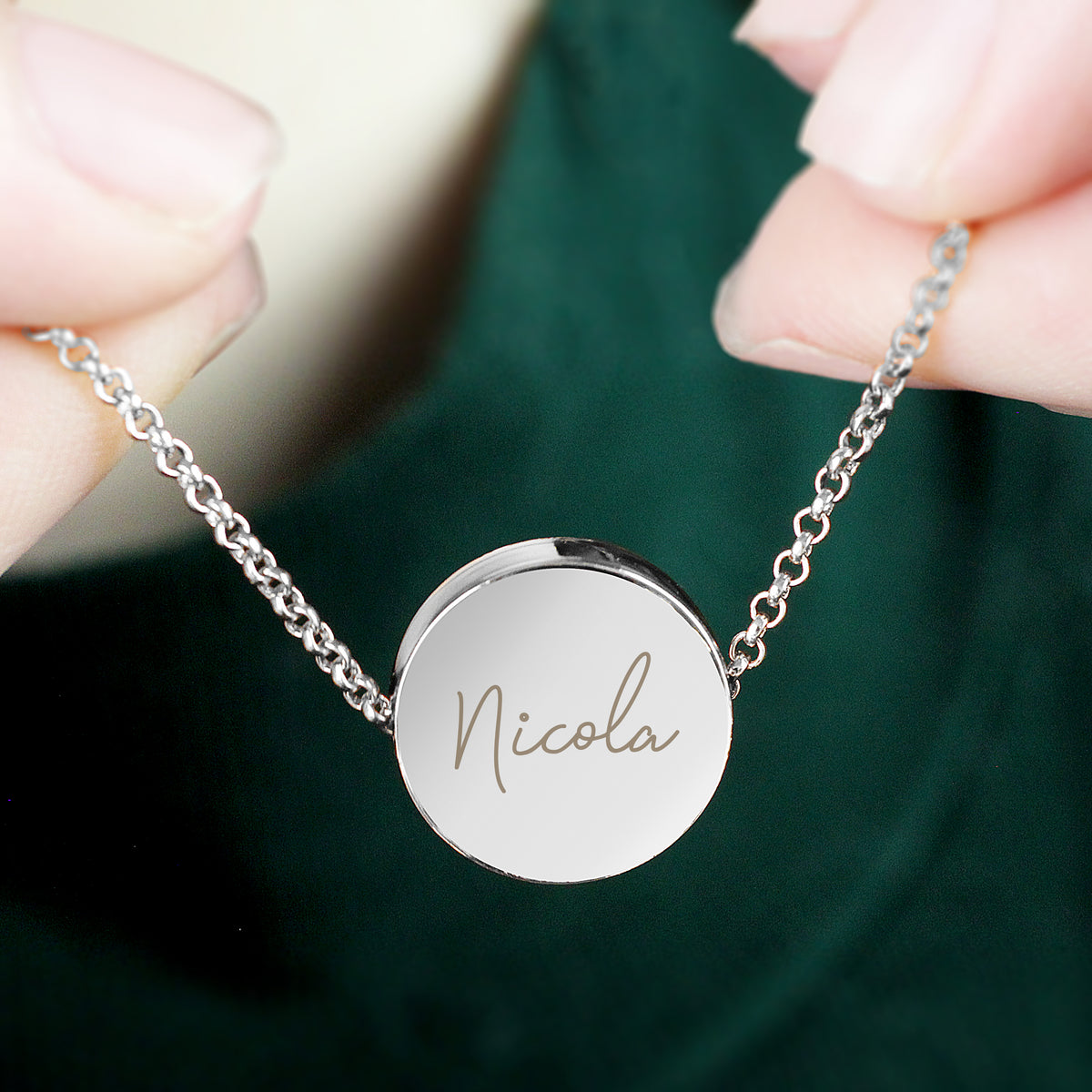 Personalised Graduation Necklace | Engraved Sentiment Card & Gift Box Keepsake - Artfully Curated Creations and identify whats in the image