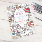 Personalised Baking Zen Colouring Book | Relaxing Mindful Meditation Gift for Adults | Fun Creative Gift for Baking Enthusiasts & Cake Lovers