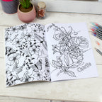 Personalised Gardening Zen Colouring Book | Relaxing Mindful Meditation Gift for Adults