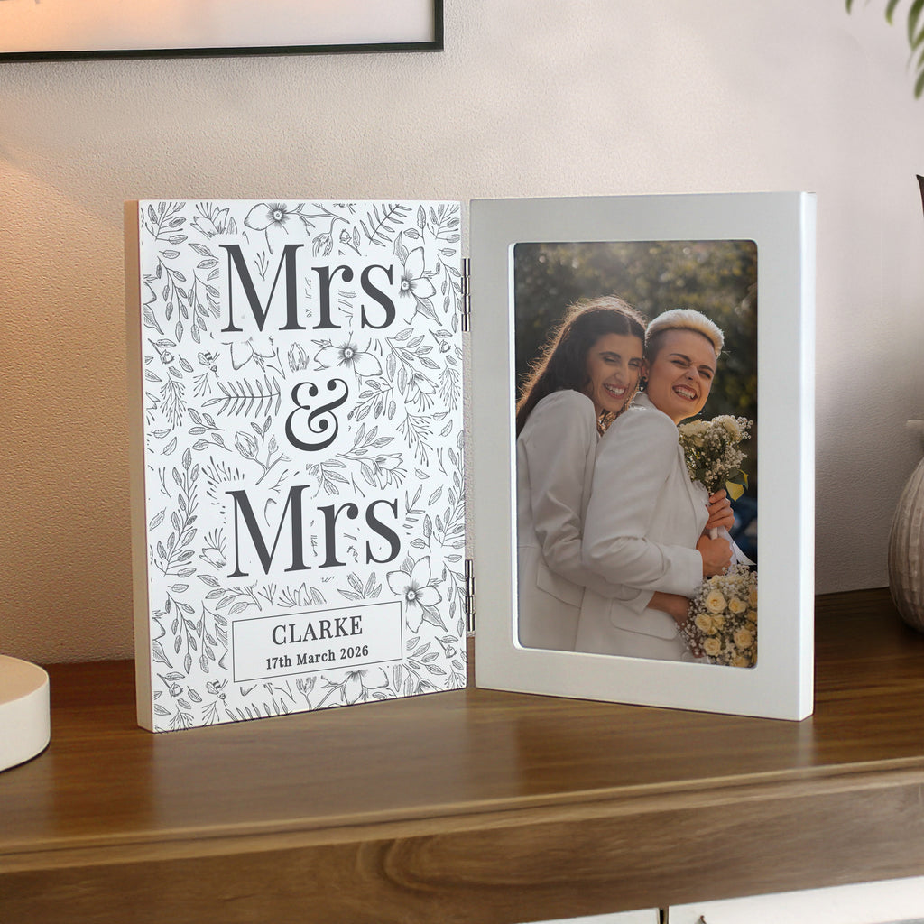 Personalised Wedding Photo Frame | A Stunning Keepsake for Couples
