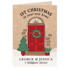 Personalised 1st Christmas in Your New Home Card | A Beautiful Way to Celebrate a Special Milestone