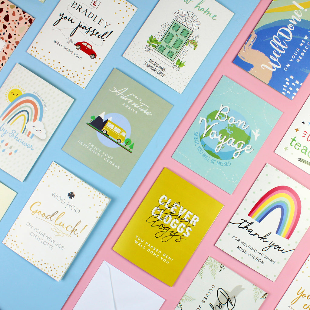 Personalised “Well Done!” Card | A Bright & Fun Way to Celebrate Their Success