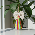 Hati Hati Macrame Angel - Rainbow
