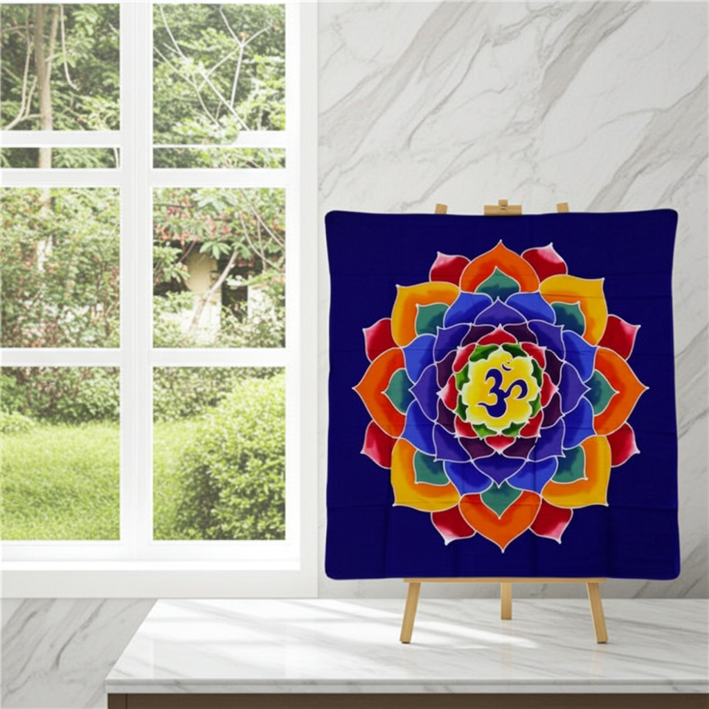 Om Flower Of Life Wall Art