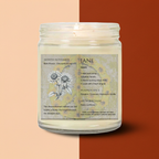 The Definition of you birth flower customisable scented artwork candle transparent jar with lid | Handmade | A personal gift