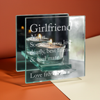 Personalised Mirrored Glass Tea Light Holder | A Stylish Gift for Any Occasion