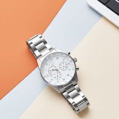 Personalised Men's Endeavour Luxury Handcrafted Swiss Made Watch By Architect London | Modern Font Engraving | A Personal Gift