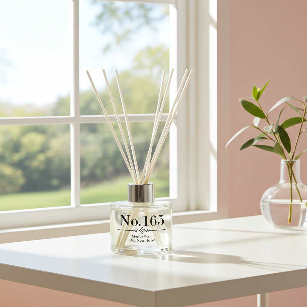 Personalised Reed Diffuser | A Beautifully Fragrant New Home Gift - Artfully Curated Creations and identify whats in the image