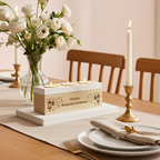 Personalised Triple Tealight Holder | Ramadan & Eid Gift