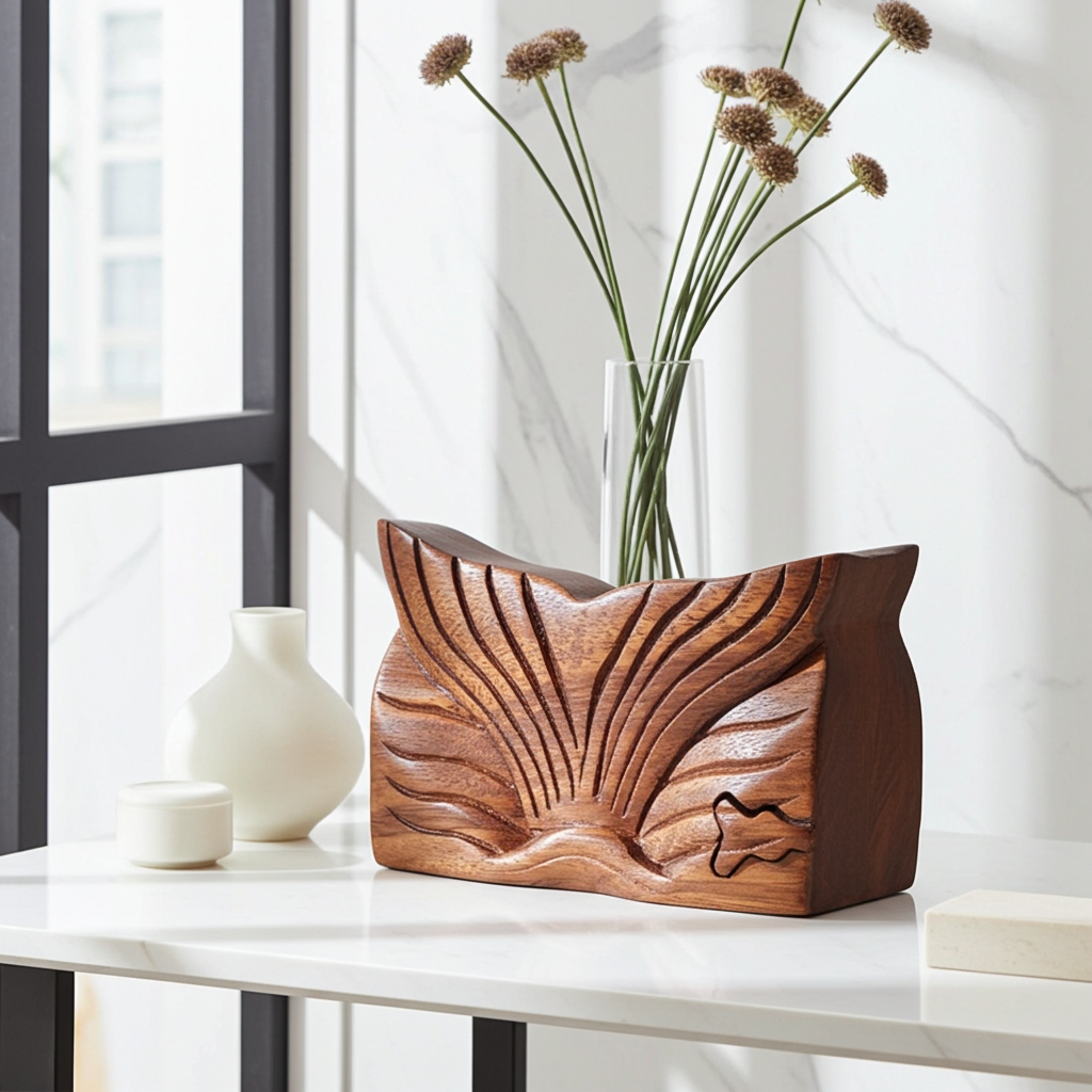 Bali Secret Trinket Storage Box - Whale Tail