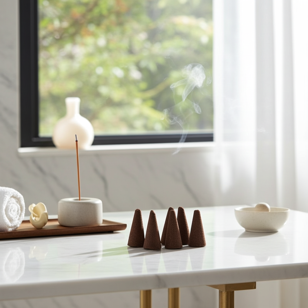 Plant Based Backflow Incense Cones - Artfully Curated Creations and identify whats in the image